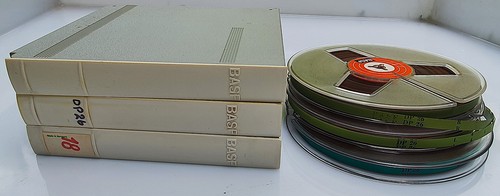Basf tonband spulen 15cm - spulen, mit