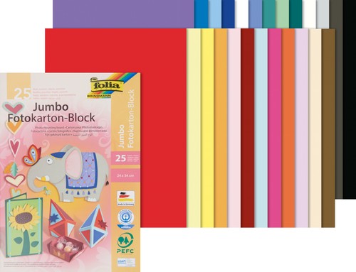 Folia fotokarton block 24x34 - folia,