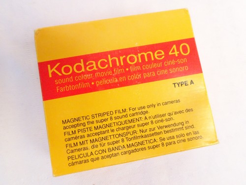 Kodachrome k40 tonfilm super8 - kodachrome,