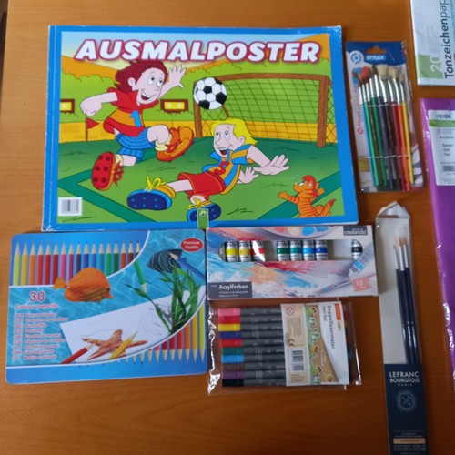 Bastelmaterial stifte - bastelmaterial,