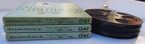 Shamrock tonband spulen mit - shamrock,